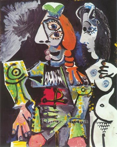 El matador y la mujer desnuda 3 1970 cubismo Pablo Picasso Pintura al óleo